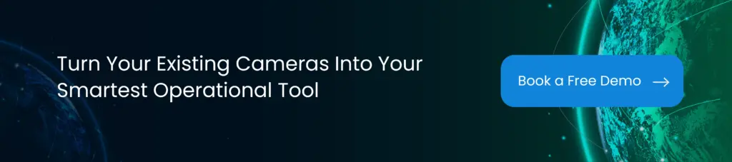 NAVA Vision AI CTA banner inviting warehouse teams to book a free demo